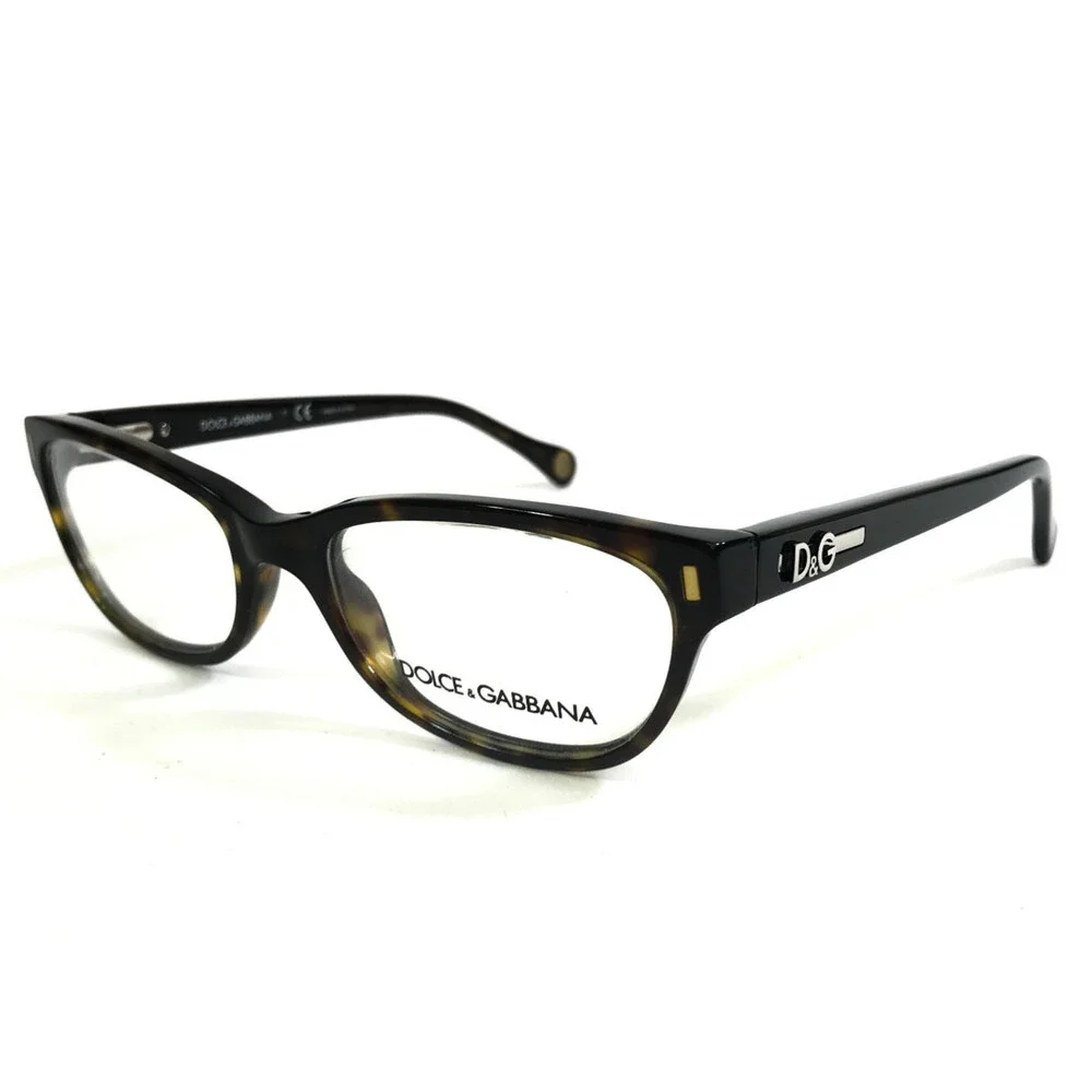 Dolce & Gabbana Eyeglasses Frames DD1205 502 Tortoise Cat Eye Full Rim 50-17-135